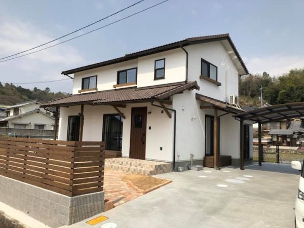 岡山市北区でロハスな家が完成