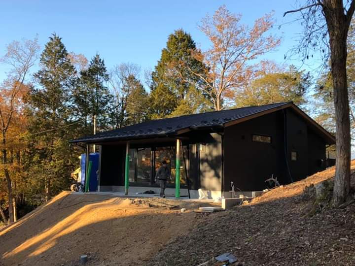 ロハスな家作品 森の中の平家 岡山でオシャレな注文住宅を建てるなら 工務店 株 小林工業